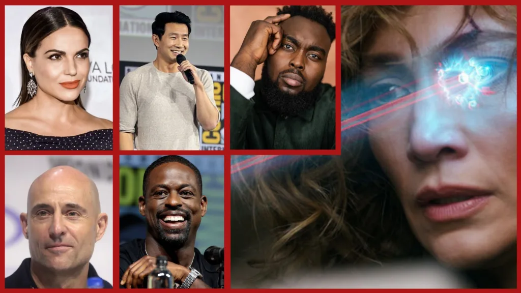 Atlas 2024 full Cast Simu Liu, Sterling K. Brown, Mark Strong. Lana Parrilla, Abraham Popoola,